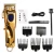 Import Gold Silver Hair Trimmer Kemei 2010 Electric Hair Clipper High Quality Carbon Steel Blade Kemei Trimmer from China