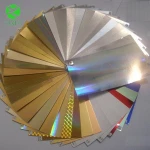 Gold&Silver Metallized Paper/Paperboard/Cardboard For Printing and Packaging