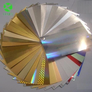 Gold&amp;Silver Metallized Paper/Paperboard/Cardboard For Printing and Packaging