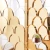 Import Golden stainless steel laser cutting folding screen door descorative room divider for hotel from China