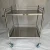 Import Good Quality Cost-effective 2-tier Hospital Stainless Steel Instrument Trolley from China