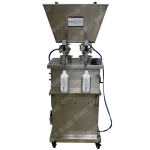 good quality rotary valve vertical two heads paste filling machine for food,cosmetic