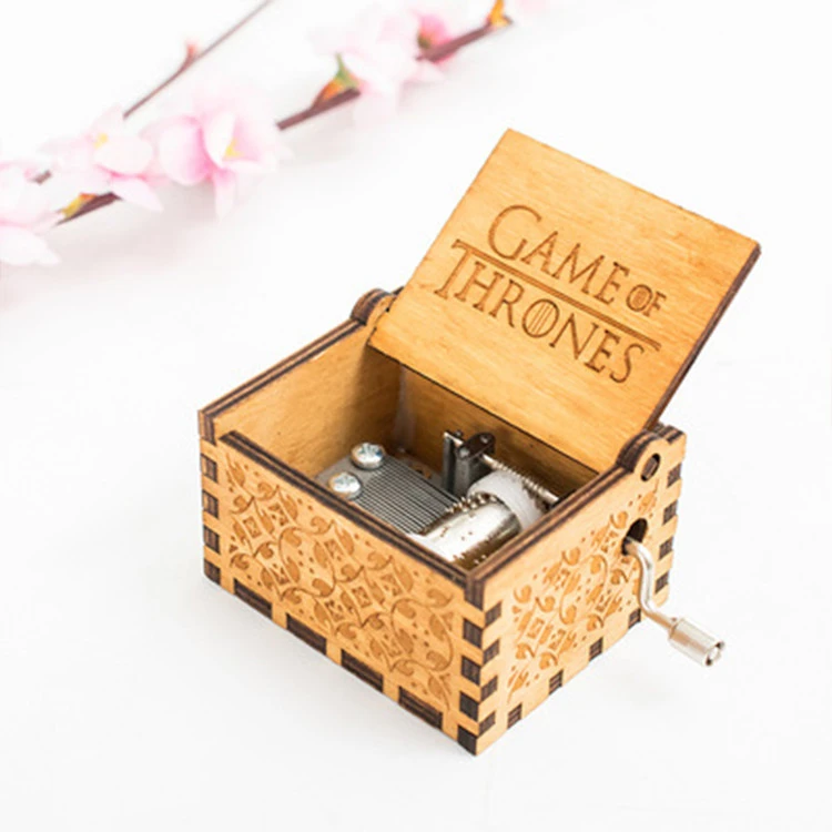 Good sale wooden diy music box personalized wedding gifts for guests souvenirs