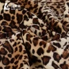 Good service leopard velvet winter clothes printed spandex fabric