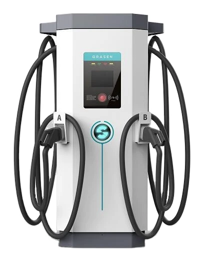 GRASEN CE trusted OCPP 1.6J 60kw CCS2 Chademo commercial electric charger Electric vehicle charging equipment