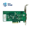 GRT red Gigabit Ethernet NIC card 1GbE 2 port SFP Fiber Network Card