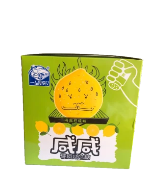 Guangdong Shunlong Foods salty lemon hard candy halal candy sweet