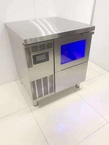 guangzhou factory 90kg countertop ice cube making machine commercial for restaurant and coffee shop