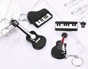 Guitar Usb Stick Musical Instruments Usb Flash Drives Piano PVC USB 2.0 memory musical note violin stick Cello USB2.0 ho