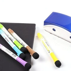 GXIN G-208 coloured whiteboard marker pen with magnet and Eraser