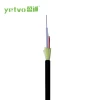 GYFTY single-mode outdoor fiber optic cable with rip-cord and aramid-yarn