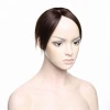 Hand-made mono 100% Human Hair Topper Hairpiece Toupee Top Piece For Women