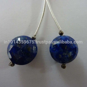 handmade gemstone type wholesale price lapis Pairs beads in bulk