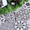 Handmade Moroccan Style Cement Look 200X230 Glazed Decorative Hexagon Ceramic Tile