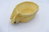 Handmade natural wicker basket with 100% new PP rabbit rattan storage basket, cosmetic storage box, fruit snack rack