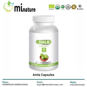 Healthcare Supplement Ayurvedic Amla Capsules at Attractive Price
