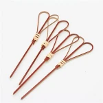 Heart shaped skewer - cocktail sticks & cooking bamboo skewer