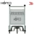 Import Heavy Duty Hand Brake Airport Luggage Baggage Trolley Stainless Cart from China