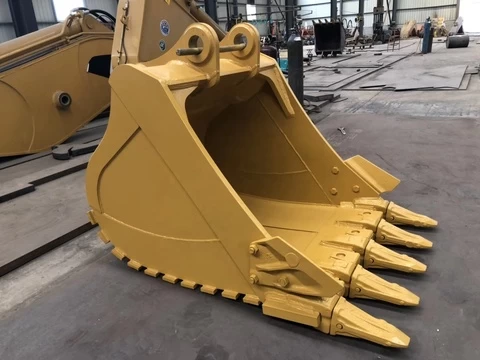 Heavy Equipment Spare Parts Hydraulic Excavator Bucket With High Quality Bucket Tooth