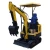 Import HH-15 mini bagger excavator machine rubber caterpillars digger use for farm from China
