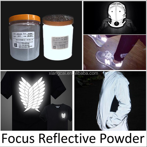Buy Hi-vis High Index Silver Grey Reflecting Powder Fabric Paint ...