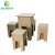 Import HIC Custom Folding Cardboard Furniture Corrugated Chairs Tables for Exhibitions from China
