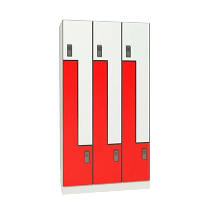 High End Material Commercial High Pressure Laminate Locker, High End Material Anti-Collision HPL Cabinet Locker/