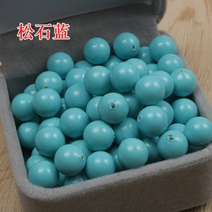 High Luster Half Drilled Round Shell Pearls 8 Colors of 6mm-14mm