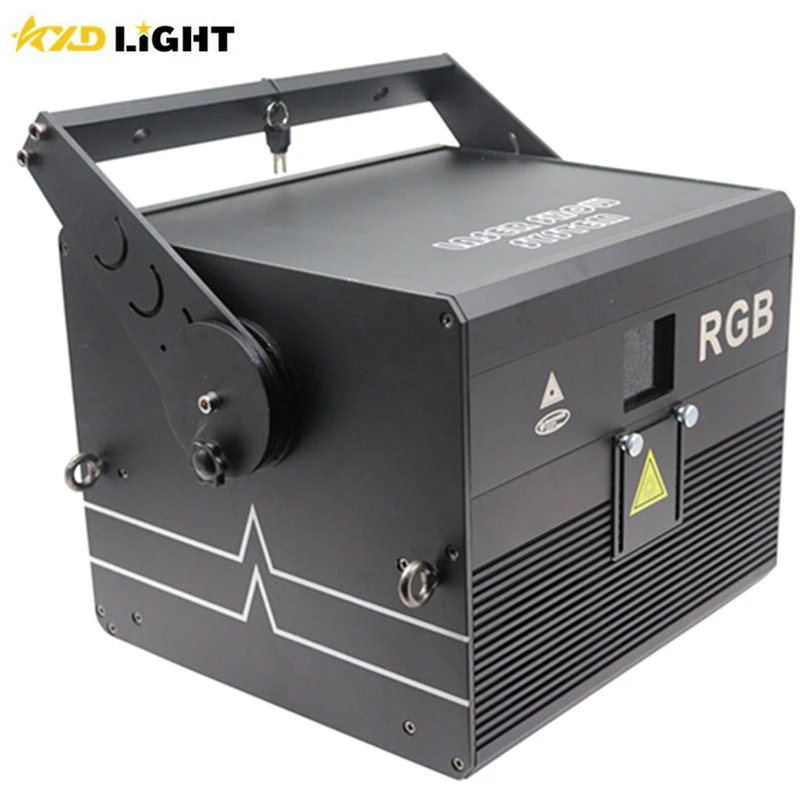 High Power RGB Laser Light 3W Christmas Laser Disco Lighting Dj  Show Performance Price Laser  Equipment With Flight Case