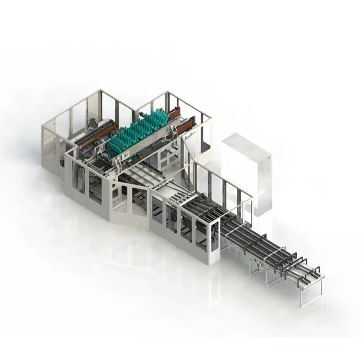 High Production Full Automatic Toilet Paper and Kitchen Towel Roll Film Packaging machine