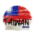 Import High Quality 20*23cm  Silicone Printed Swim Cap from China