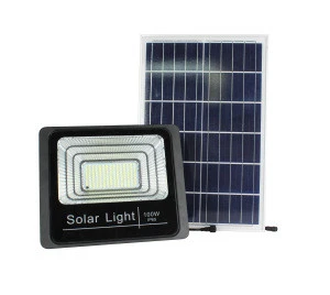 High Quality 25W 40W 60W 100W Light-Operated &amp; Telecontrol Outdoor Solar Flood Light