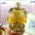 Import High Quality 350ml Cartoon HelloKitty Cat Shape Clear Glass Candy Jar Snack Dried Fruit Storage Jar Wishing Bottle With Cork Lid from China