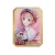 High Quality 3d Custom Hybrid Photo Etched Enamel Gold Plate Anime Label Pin Custom Made Metal Badge