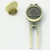 High quality   antique golf divot repair tool with  blank  ball marker