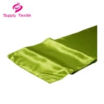 High Quality Beautiful Satin Orange Table Runner For Wedding
