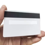 High quality blank black / white / gold / rose gold metal credit card for laser marking machine