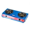 High Quality Cooker Burner Medium Pressure Stainless Steel Double Furnace Top Gas Stove Cooker gas stove 2 burner