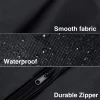 High quality custom logo zippered foldable travel garment clothing bags