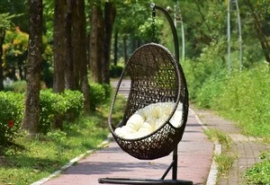 High quality hanging egg chair use patio indoor swing for adults