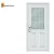 Import High quality house steel front door with glass from China