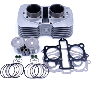 high quality motor parts, motorcycle cylinder block with piston for CA250 rebel250 CBT250