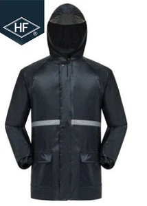 High Quality Outdoor Sport Raincoat With Hat For Men And Women Waterproof Raincoat Suit