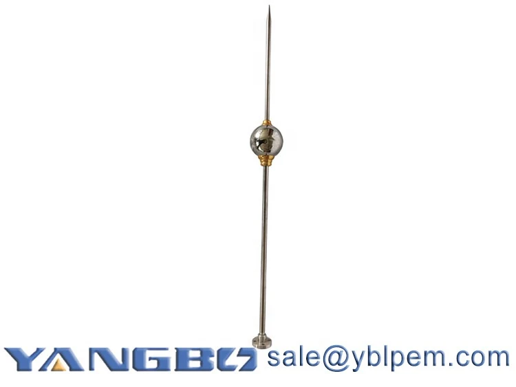 High-quality simple stainless steel single ball type home decoration optimized lightning rod