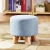 Import High quality stools ottomans stools and ottomans round wooden footstool supplier from China