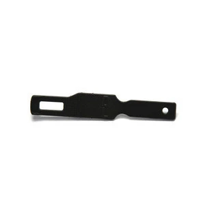 High quality TPU decorative rubber zipper slider, zipper puller for sale