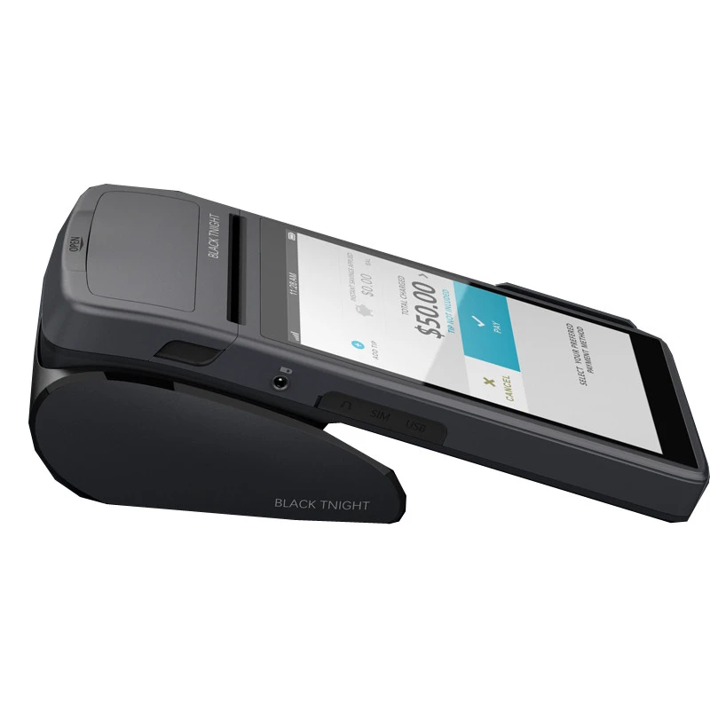 High Quality wireless handheld  Android Pos Terminal   with Thermal Printer/Nfc/Qr Code Scaning  all in one  pos