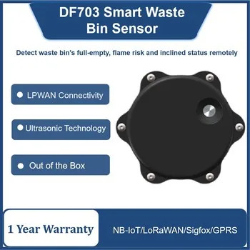 High Quality Wireless Ultrasonic Garbage Bin Sensor DF703 With NB-IoT / LoRaWAN  Smart City Management