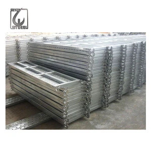 High Strength Layher Scaffolding Parts Telescopic Silverstep Scaffold Ladder special for scaffolding