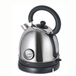Home appliance parts Good Quality Boiling Water dry boil protection 1.8L Stainless Steel Electric Kettle with thermometer
